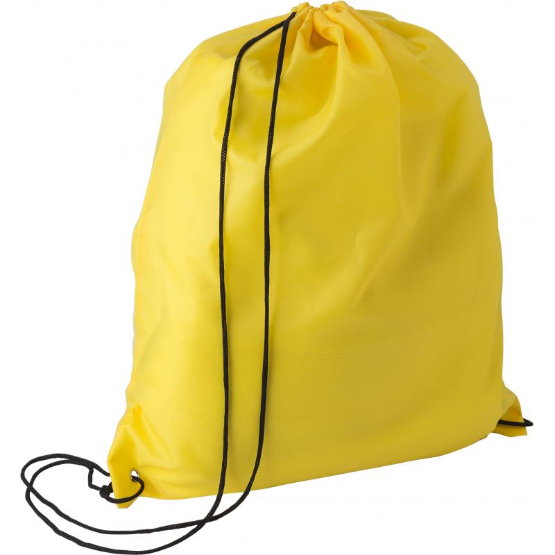 Image of RPET polyester (190T) drawstring backpack