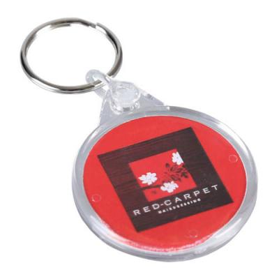 Image of Acrylic Round Keyring